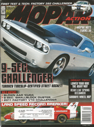 MOPAR ACTION 2011 APR - NEW 392 CHALLENGER, AAR, V10 CHALLENGER*